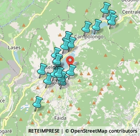 Mappa Via della Prestala, 38042 Baselga di Piné TN, Italia (1.6045)