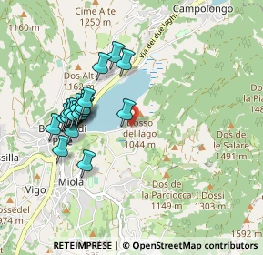 Mappa Via della Prestala, 38042 Baselga di Piné TN, Italia (0.8725)