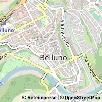 Mapa Belluno