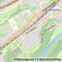 地图 Belluno