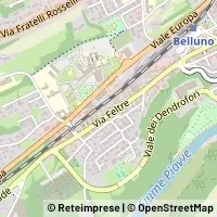 Térkép Belluno