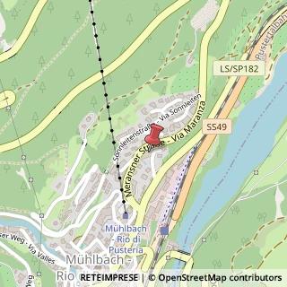 Mappa Via Maranza, 14, 39037 Rio di Pusteria, Bolzano (Trentino-Alto Adige)