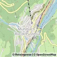 Kaart Rio di Pusteria