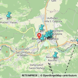 Mappa Via San Nicolò, 39031 Brunico BZ, Italia (1.95364)
