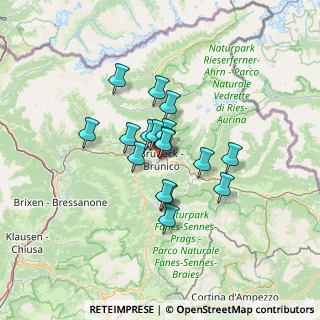Mappa Via Europa, 39031 Brunico BZ, Italia (8.86588)