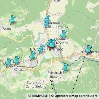 Mappa Via Centrale, 39031 Brunico BZ, Italia (2.02071)