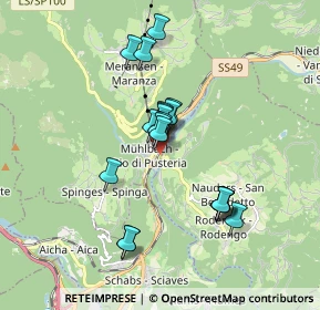 Mappa Via Rodengo, 39037 Rio di Pusteria BZ, Italia (1.385)