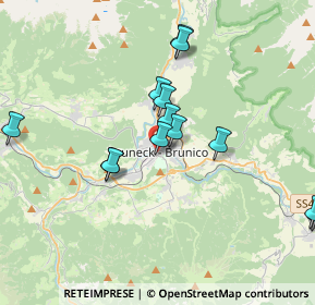 Mappa Via Enrico Fermi, 39031 Brunico BZ, Italia (3.58462)