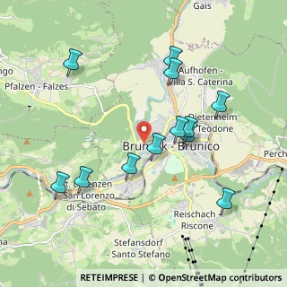 Mappa Via Georg Kaneider, 39031 Brunico BZ, Italia (1.89333)