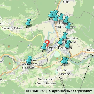 Mappa Via Georg Kaneider, 39031 Brunico BZ, Italia (2.08444)