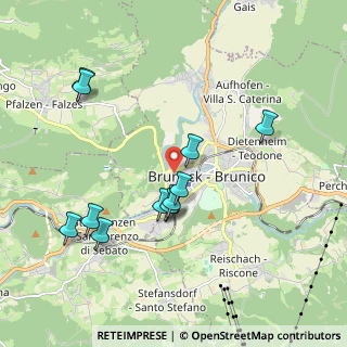 Mappa Via Georg Kaneider, 39031 Brunico BZ, Italia (1.85583)