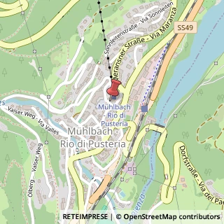 Mappa Kath. Lanz Stra?e 75/D, 39037 Rio di Pusteria BZ, Italia, 39037 Rio di Pusteria, Bolzano (Trentino-Alto Adige)