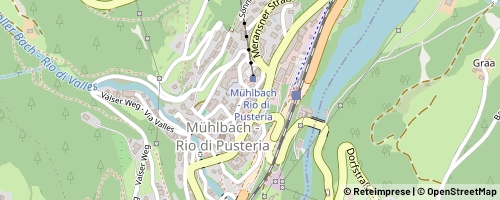 Mappa Rio di Pusteria