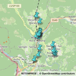 Mappa Via Katharina Lanz, 39037 Rio di Pusteria BZ, Italia (1.328)