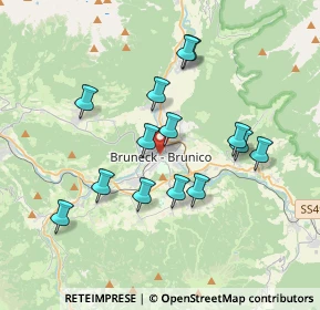 Mappa Via Stegona, 39031 Brunico BZ, Italia (3.26929)