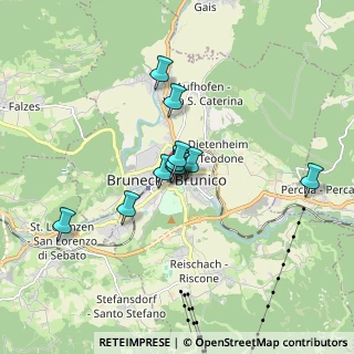 Mappa Passeggiata Groß-Gerau, 39031 Brunico BZ, Italia (1.18091)