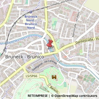 Mappa Passeggiata gross gerau 5, 39031 Brunico, Bolzano (Trentino-Alto Adige)