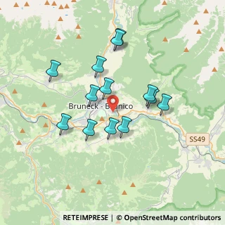 Mappa Via Castel Lamberto, 39031 Brunico BZ, Italia (3.09462)