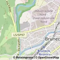 Hartă Brunico