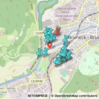 Mappa Via Santa Croce, 39031 Brunico BZ, Italia (0.3)