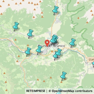 Mappa Via Santa Croce, 39031 Brunico BZ, Italia (4.634)