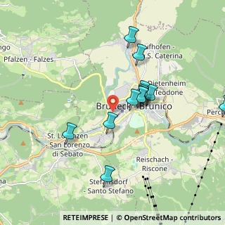 Mappa Via Santa Croce, 39031 Brunico BZ, Italia (1.67083)