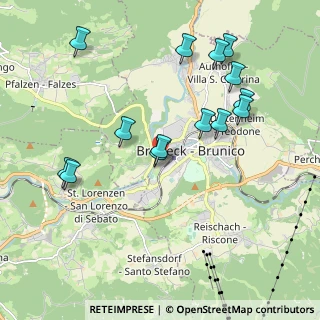 Mappa Via Santa Croce, 39031 Brunico BZ, Italia (2.01786)
