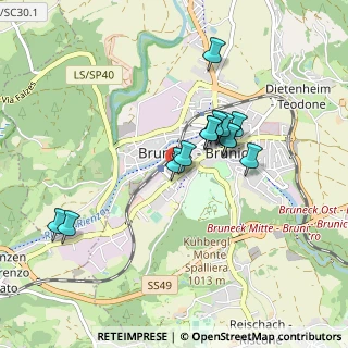 Mappa Via Josef Georg Oberkofler, 39031 Brunico BZ, Italia (0.74615)