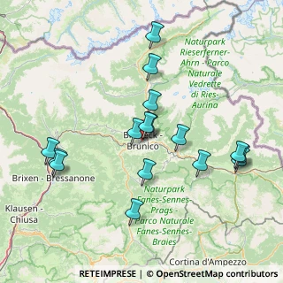 Mappa Via Josef Georg Oberkofler, 39031 Brunico BZ, Italia (14.93813)