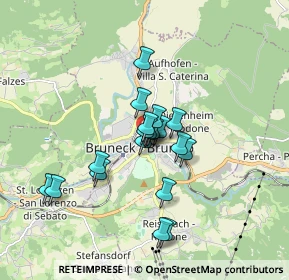 Mappa Via Josef Seeber, 39031 Brunico BZ, Italia (1.216)