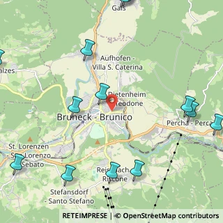 Mappa Via Dante Alighieri, 39031 Brunico BZ, Italia (3.04154)