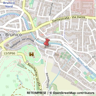 Mappa Via Ragen di Sopra, 17, 39031 Brunico, Bolzano (Trentino-Alto Adige)