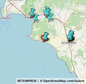 Mappa Via Roma, 58043 Castiglione della Pescaia GR, Italia (16.2475)