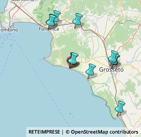 Mappa Piazza Giovanni Pascoli, 58043 Castiglione della Pescaia GR, Italia (14.775)