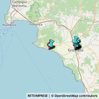 Mappa Piazza Giovanni Pascoli, 58043 Castiglione della Pescaia GR, Italia (14.0255)