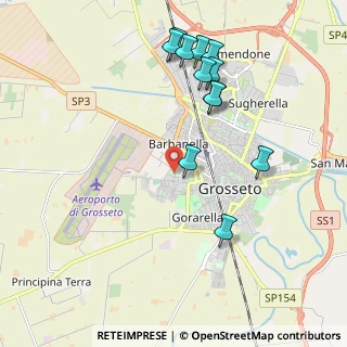 Mappa Via Luciano Bianciardi, 58100 Grosseto GR, Italia (2.21833)