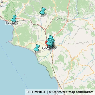 Mappa Via Luciano Bianciardi, 58100 Grosseto GR, Italia (11.70909)