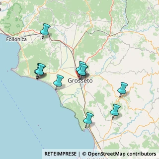 Mappa Via Oriana Fallaci, 58100 Grosseto GR, Italia (14.65091)