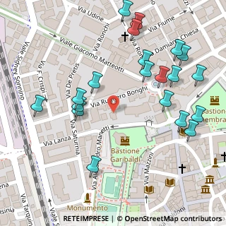 Mappa Via Urbano Rattazzi, 58100 Grosseto GR, Italia (0.158)