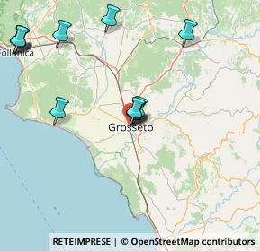 Mappa Via Urbano Rattazzi, 58100 Grosseto GR, Italia (19.13333)
