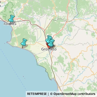 Mappa Via Urbano Rattazzi, 58100 Grosseto GR, Italia (30.49364)