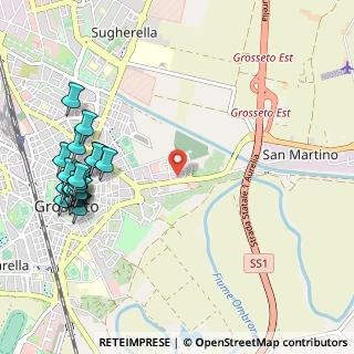 Mappa Via Marsala, 58100 Grosseto GR, Italia (1.371)