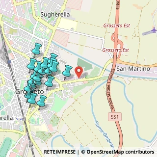 Mappa Via Marsala, 58100 Grosseto GR, Italia (1.1955)