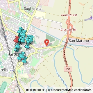 Mappa Via Marsala, 58100 Grosseto GR, Italia (1.3005)