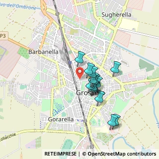 Mappa Via Ruggero Bonghi, 58100 Grosseto GR, Italia (0.69)