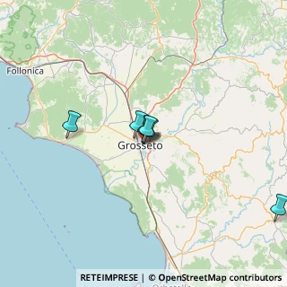 Mappa Via Santerno, 58100 Grosseto GR, Italia (31.69)