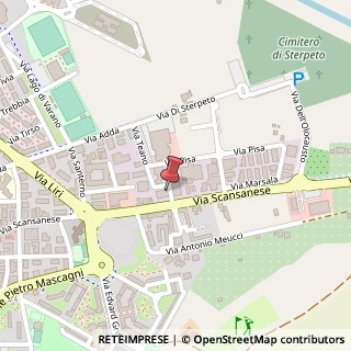 Mappa Via Teano, 24, 58100 Grosseto, Grosseto (Toscana)