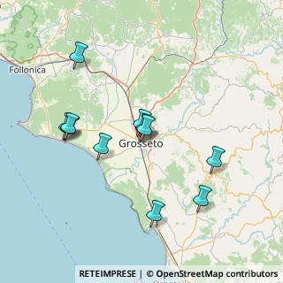 Mappa Via Generale Cadorna Luigi, 58100 Grosseto GR, Italia (14.82455)
