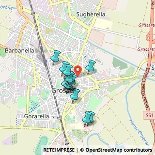 Mappa Via Generale Cadorna Luigi, 58100 Grosseto GR, Italia (0.64571)