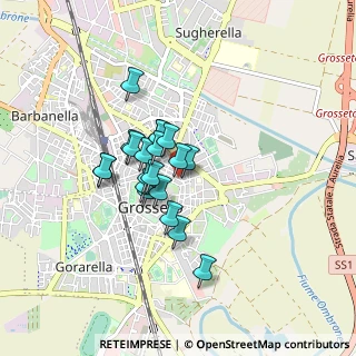 Mappa Via Generale Cadorna Luigi, 58100 Grosseto GR, Italia (0.616)